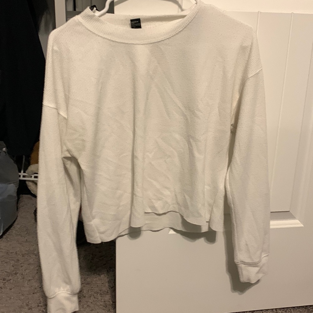 why long sleeve crop top, forever 21